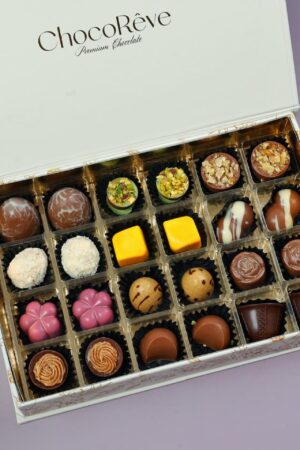 Open Assorted Belgium Chocolate