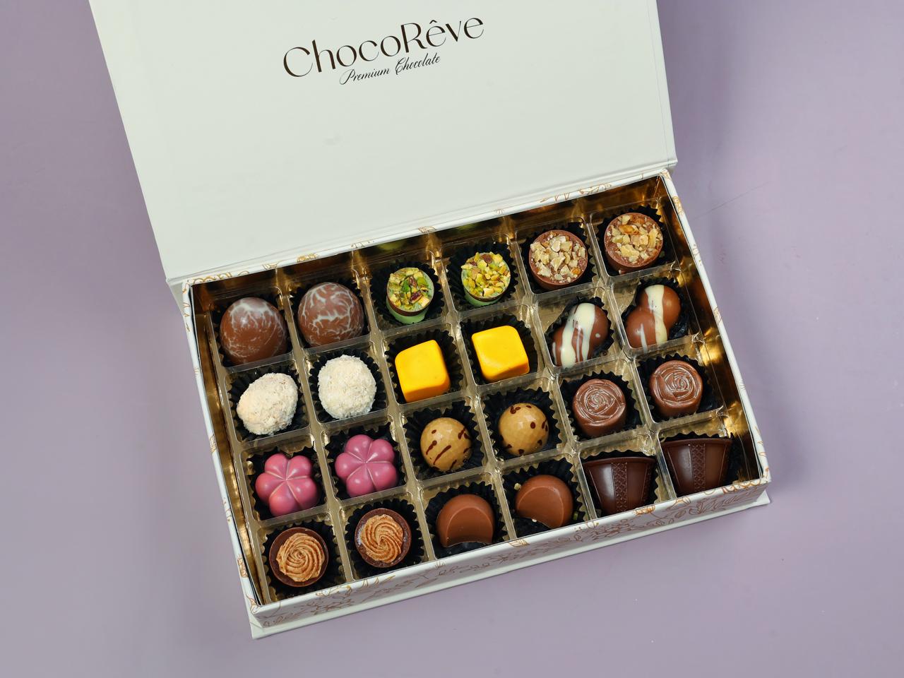 Open Assorted Belgium Chocolate